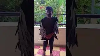 The crow🐦&zwj;⬛🖤 #fancydress #school #bengaluru #trending #viral #love #crow #dance