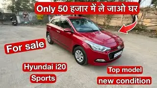 Second hand Hyundai i20 sports top model for sale in indore mo.9993777119 more detail 👇..￼￼￼￼￼