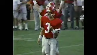 Alabama Crimson Tide vs Georgia Bulldogs (September 22, 1990) 