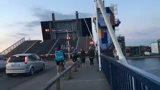 Bridge Opening in Aalborg.