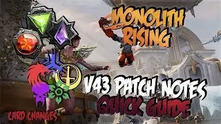 Paragon | V43 Patch Notes - Cards, Map, And General Nerfs And Buffs | Paragon Gamplay