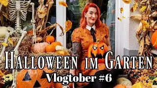 VLOGTOBER 6: Halloween-Dekoration im Garten // Sabrina Sterntal