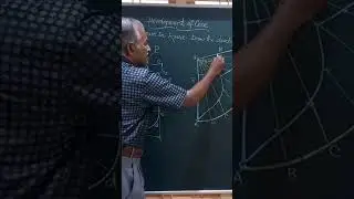 Развертка конуса, полученная с помощью двух плоскостей сечения / Инженерный чертеж
