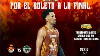 SOBATAM vs Santiago Oeste JUEGO 3 SEMI FINAL  INTERMUNICIPAL SANTIAGO 2025