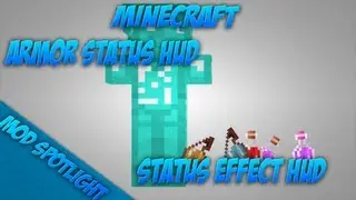 Minecraft Mod Spotlight!: ArmorStatusHUD & StatusEffectHUD MOD[1.6X] - BEST PVPMOD FOR SERVERS!!!