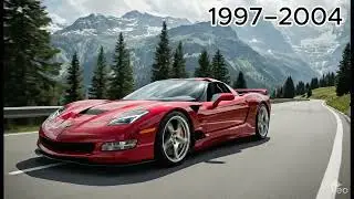 Chevrolet Corvette Evolution (1953&ndash;2025) | Every Generation Explained in Ultra-Realistic Detail