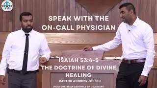 Isaiah 53:4-5, Speak with the On-Call Physician | Pastor Andrew  Joseph (Malayalam & English)