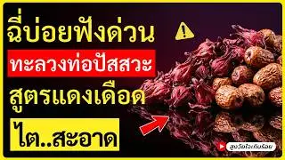 ผลไม้ 1 ชนิดนี้ ช่วยล้างตะกอนในกระเพาะปัสสาวะ ไม่ต้องตื่นกลางดึก (สูตรธรรมชาติ) | สุขภาพผู้สูงวัย