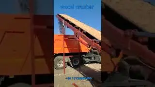 Powerful wood crusher machine wood chips processing machine