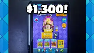 Clash Royale on My New iPad! Bought with YouTube Money? 👀