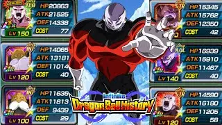 UNIVERSE 11 TEAM VS BROLY MOVIE SAGA INFINITE DRAGON BALL HISTORY!!! - DBZ Dokkan Battle
