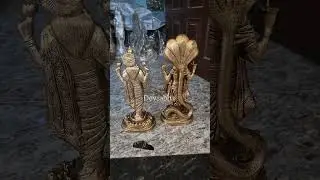 Brass Laxmi Narayan Murti 17 Inch &ndash; Symbol of prosperity and divine blessings. #LaxmiNarayan #Idol
