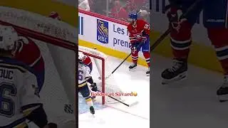 Conversation tr&egrave;s qu&eacute;b&eacute;coise entre Bolduc et Savard!😂 #hockey #nhl #lnh #blues #canadiens