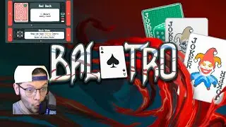 Beating Balatro - Red Deck on Black Stake Difficulty!