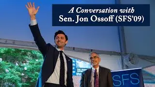Senator Jon Ossoff (SFS'09) Visits Georgetown