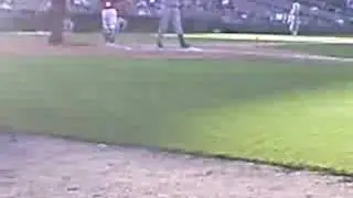 Fiery Kyle Blanks reacts to check swing strikeout at Frisco
