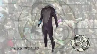 Details on the Billabong Platinum B9 for project BLUE wetsuit