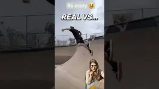 The difference is crazy 😃🔥 #funny #parkour #skateboarding #squidgamchallenge #funnymemes #challenge