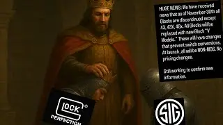 Glock преклоняет колено