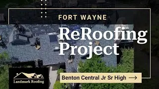 Landmark Roofing completes Benton Central Jr Sr High reroofing project!