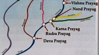 The Famous Five Prayags in Uttarakhand #prayag #uttarakhandpsc #uttarakhand 