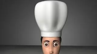 Autodesk maya 2014 tutorial Chef Cap Modeling,Texturing
