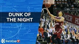 7DAYS EuroCup, Dunk of the night: Jared Cunningham, FC Bayern Munich