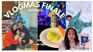 Vlogmas Finale 2026! Baking cookie for Santa, opening presents, tried an amazing hot chocolate!