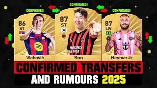 FIFA 26 | NEW CONFIRMED TRANSFERS & RUMOURS! 🚨🔥 ft. Son, Vlahovic, Neymar... etc