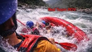 Actual POV of River Rafting Accident In Rishikesh With Us😳(Red Team POV)