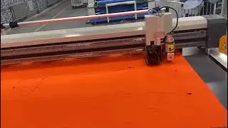 How to use folded fabric in our single ply cutting machine testing for our client