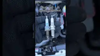 How to service a Fiat 500 1.2 Petrol quickly! #howto #service #fiat #fiat500 #automobile #mechanic