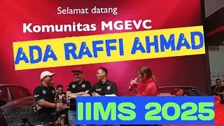 Pameran Mobil IIMS 2025 Komunitas MGEVC ke Booth MG