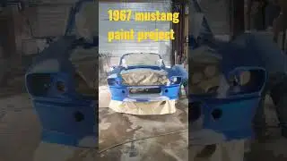 1967 mustang fastback paint project #eleanor #texas #custom #kandy #shelby #fastback #mustang #yeah