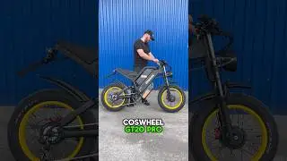 Как работают моторы на электровелосипеде COSWHEEL GT20 PRO #фэтбайк #электровелосипед