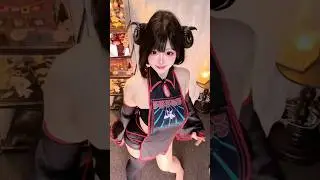 Cute Demon Girl Cosplay | Charming Anime Style #cosplay #animegirl #demongirl #cutecosplay