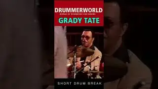 Grady Tate: Short Drum Break with Dizzy Gillespie - 1985