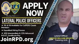 LATERAL OFFICERS & DEPUTIES WANTED! (Segment 1)