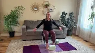 Slow, Gentle Chair Yoga