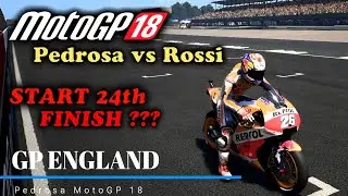 MotoGP 18 - Dani Pedrosa | GP England | Gameplay