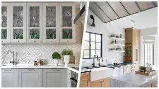 75 Gray Floor And Yellow Floor Kitchen Design Ideas You'll Love ☆