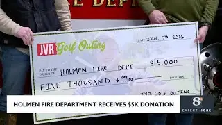 Holmen Fire Department Receives $5k Donation