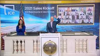 ICE Fixed Income & Data Services (NYSE: ICE) Rings The Closing Bell&reg;