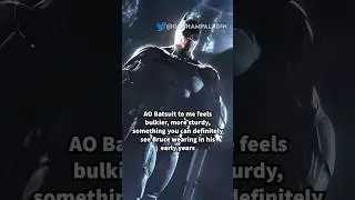 Best Batman design in the Arkham games? #shorts