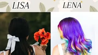 LISA OR LENA|HAIRSTYLES💖 #lisaorlena 