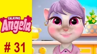 TALKING ANGELA # 31 multfil game for kids ГОВОРЯЩАЯ АНДЖЕЛА 31 игра мультфиль