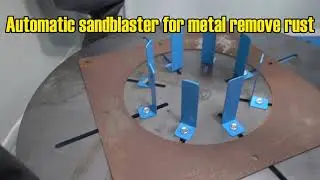 Intelligent Sandblasting Cabinet for Automatic and Manual Operation