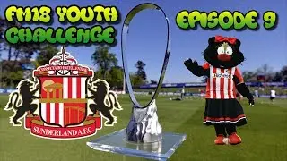 FM18 YOUTH CHALLENGE EP9 - Sunderland vs AFC Bournemouth - Football Manager 2018 gameplay - FA Cup