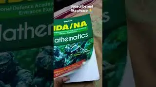 Best mathematics book for crack NDA exam 2024 #nda #boardexam #jee