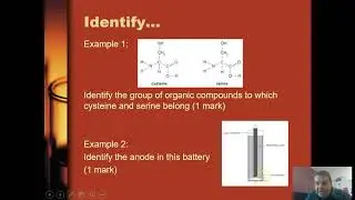 Exam Hints and Tips - Stage 2 SACE Chemistry